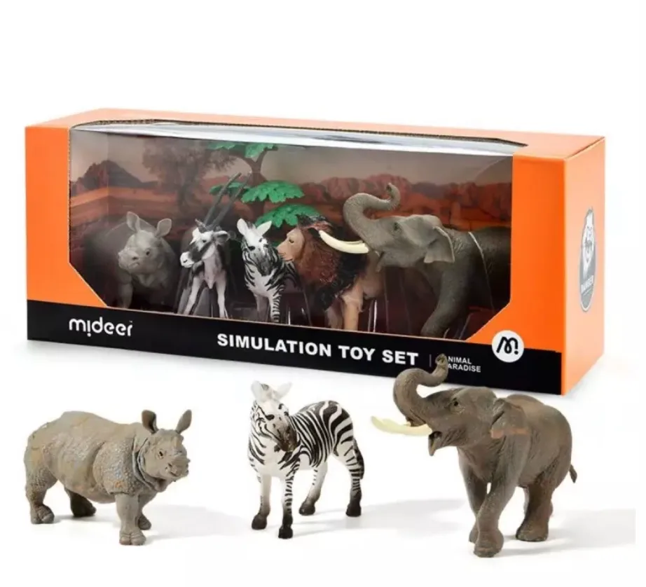 Simulation Toy Set, Animal Paradise, by Mideer, classic toys, ages 3+