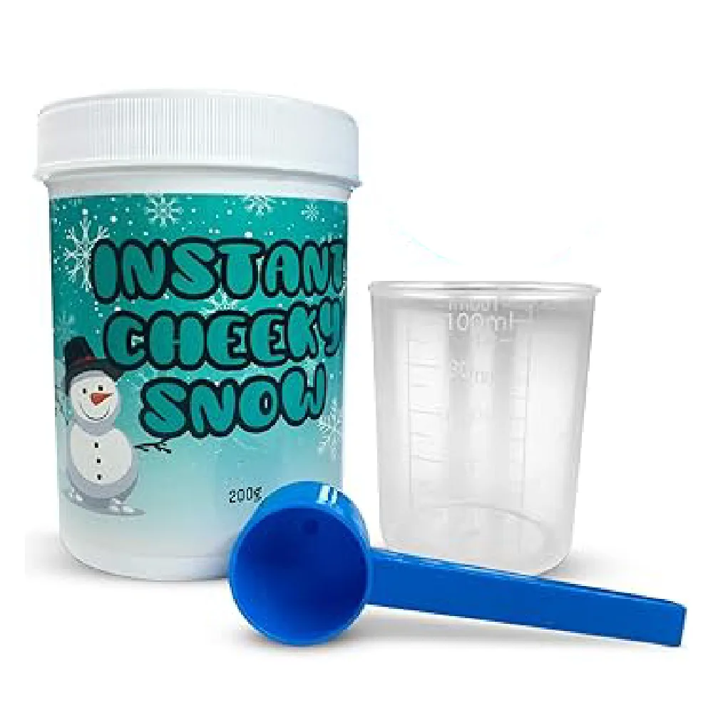Instant Cheeky Snow, sensory, ages 1 to 7