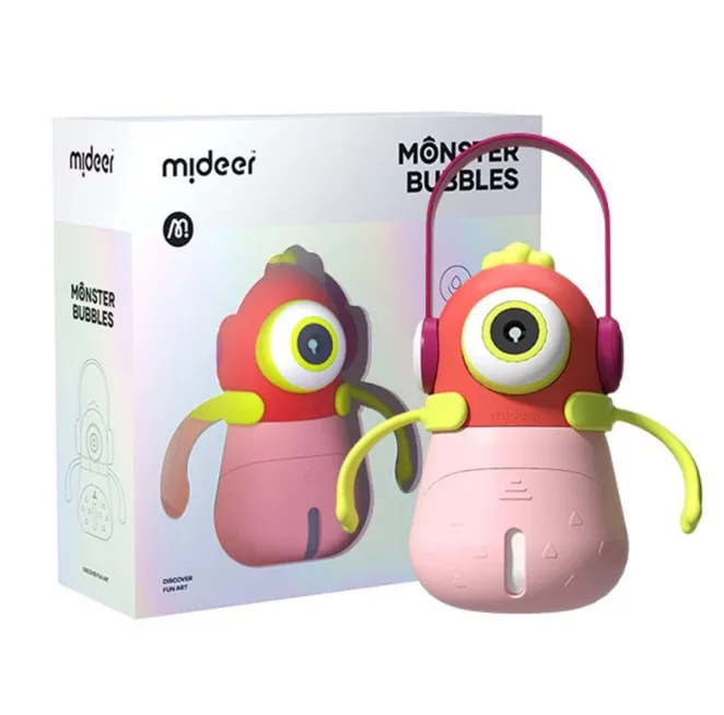 Bubble Monster Machine, Pink, by Mideer, summer, ages 3+