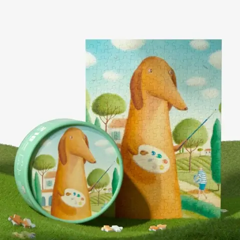 Pocket Series Puzzle-Wild Artist, by Mideer, puzzles, ages 8+