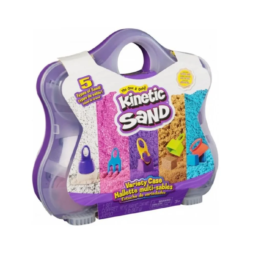 Kinetic Sand, Variety Case, by Kinetic sand, sensory, ages 3+