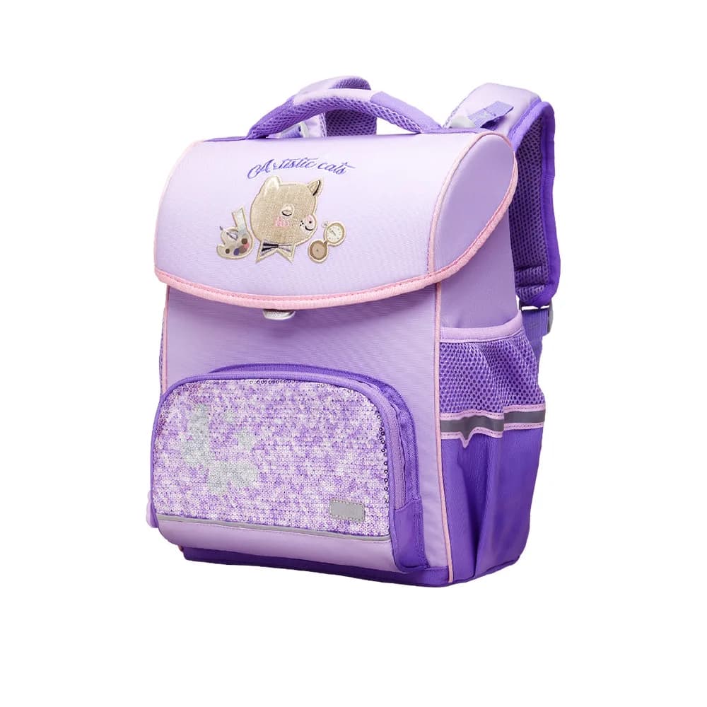 Spinecare Kids Backpack, Purple, by Mideer, essentials, ages 3 to 7