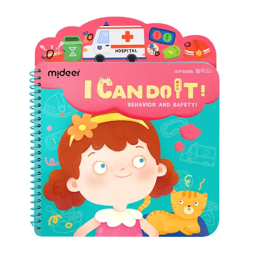 I Can Do It! Interactive Book, Behavior And Safety, by Mideer, educational, ages 3+