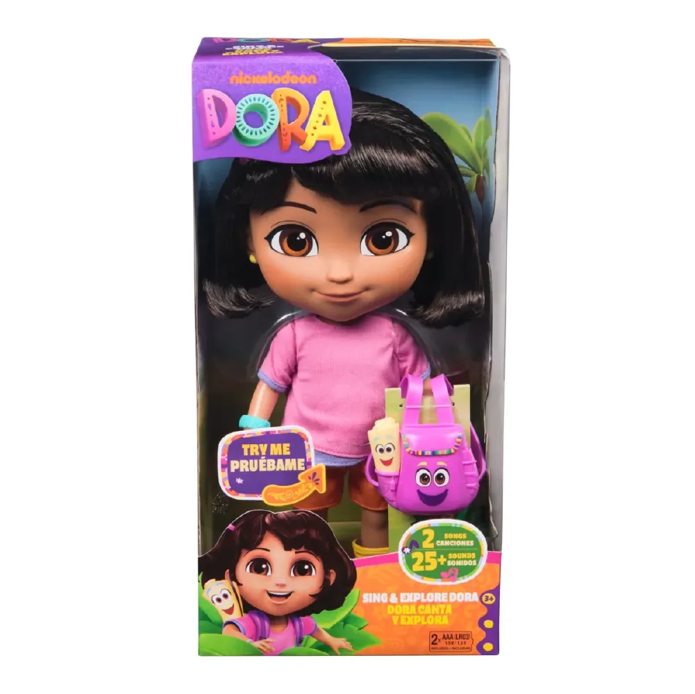 Dora, Doll Sing & Explore, by Dora, dolls, ages 3+