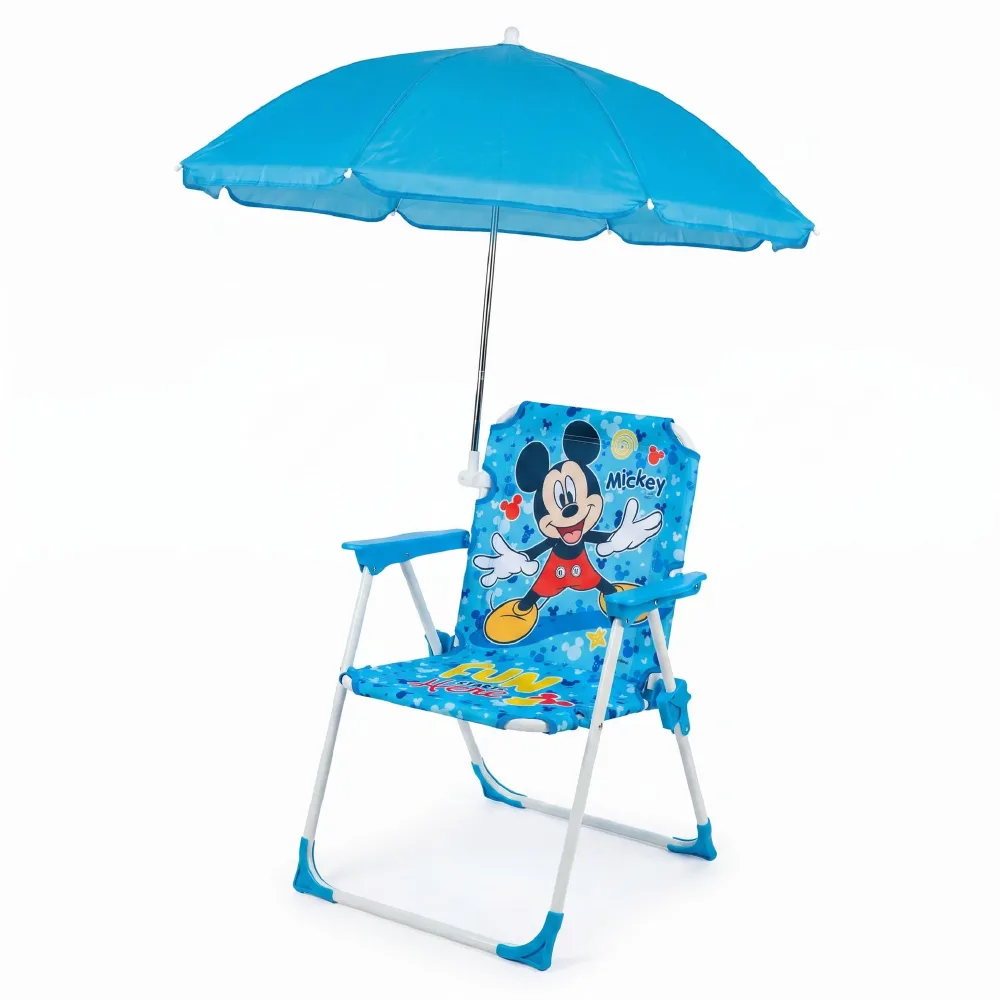 Kids Foldable Beach Chair, Mickey Mouse, table and chairs, ages 1 to 4