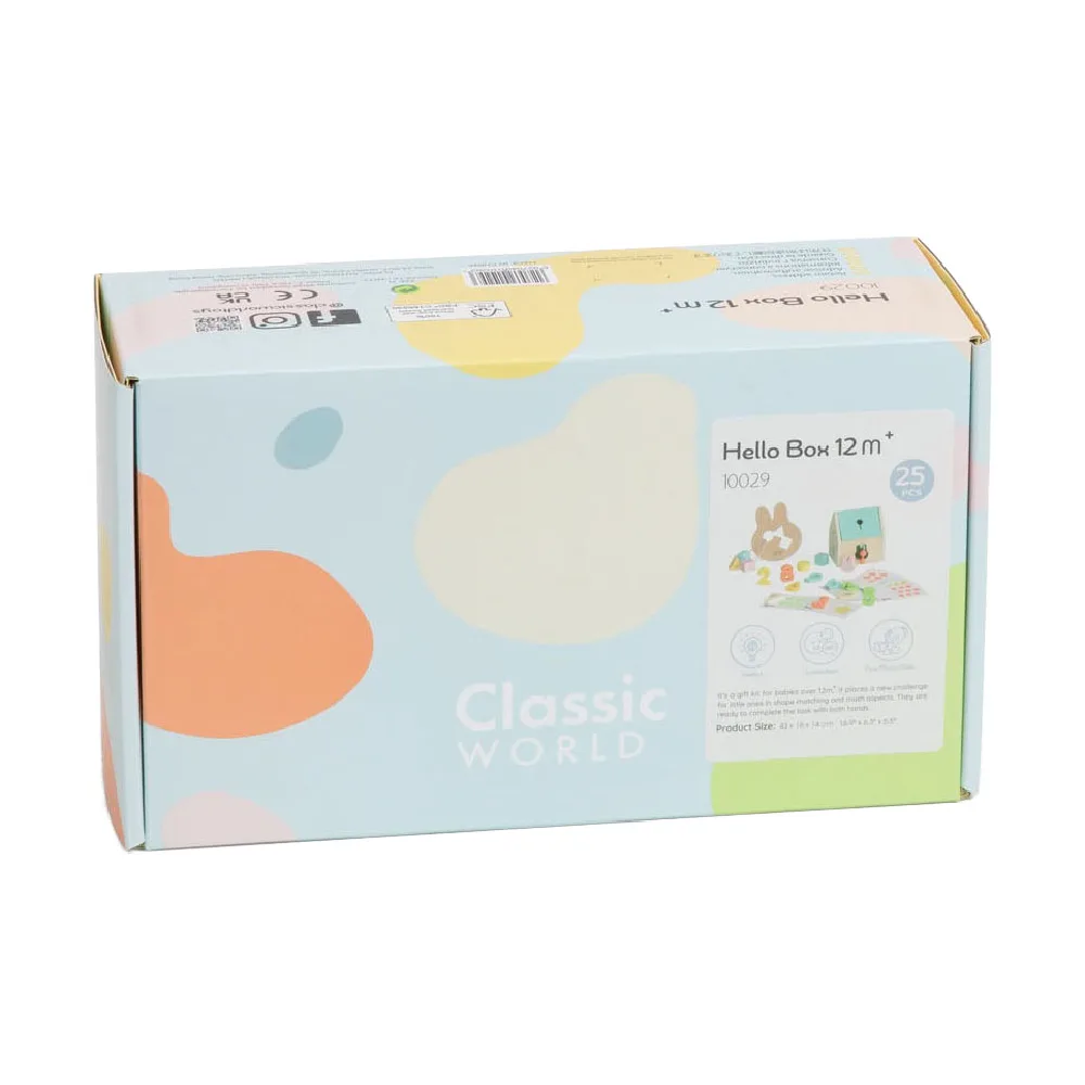 Hello Box 12-18m+, by Classic World, babies, ages 1+