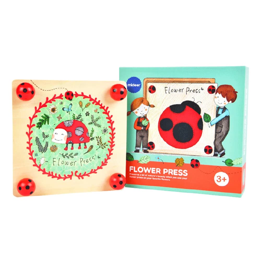 Flower Press, by Mideer, classic toys, ages 3+