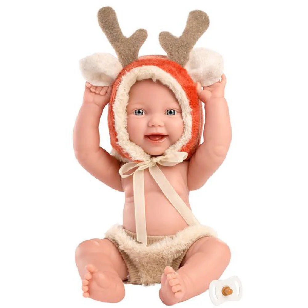 Mini Baby Reindeer, by Llorens, dolls, ages 3+