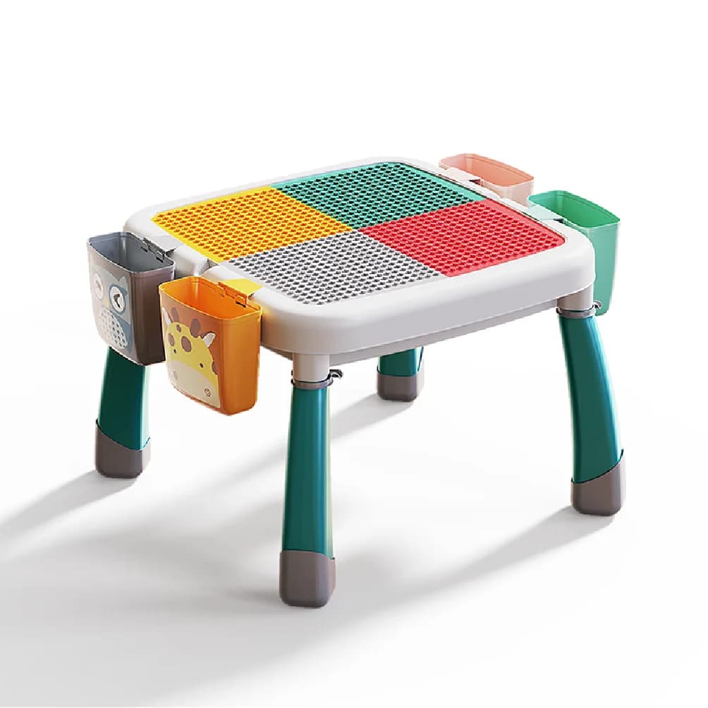 Multifunctional building table, by feelo, building blocks, ages 3+