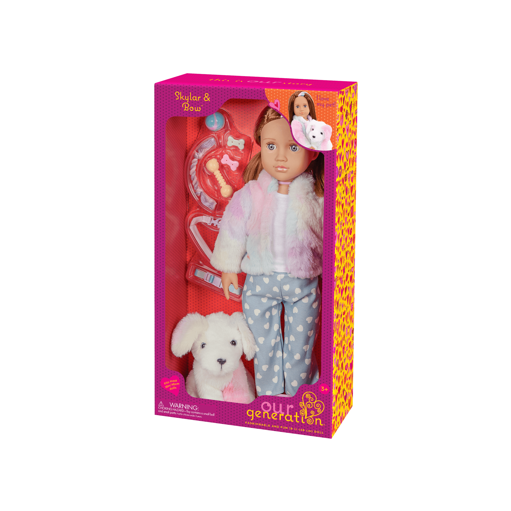 Skylar & Bow, by Our Generation, dolls, ages 3 to 10