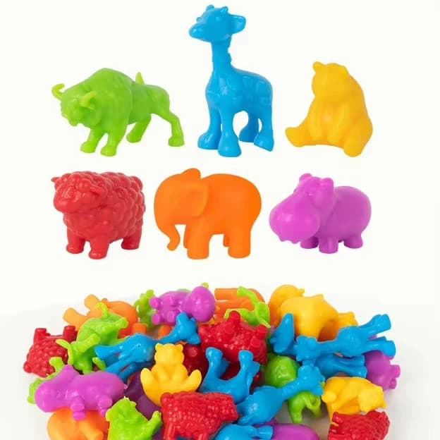 Kids Animals Color Classification Toys, sensory, ages 3+
