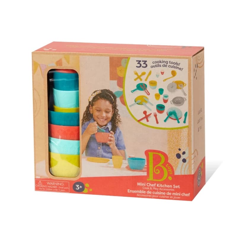 B.Toys - Mini Chef Kitchen Set, cooking, ages 3+