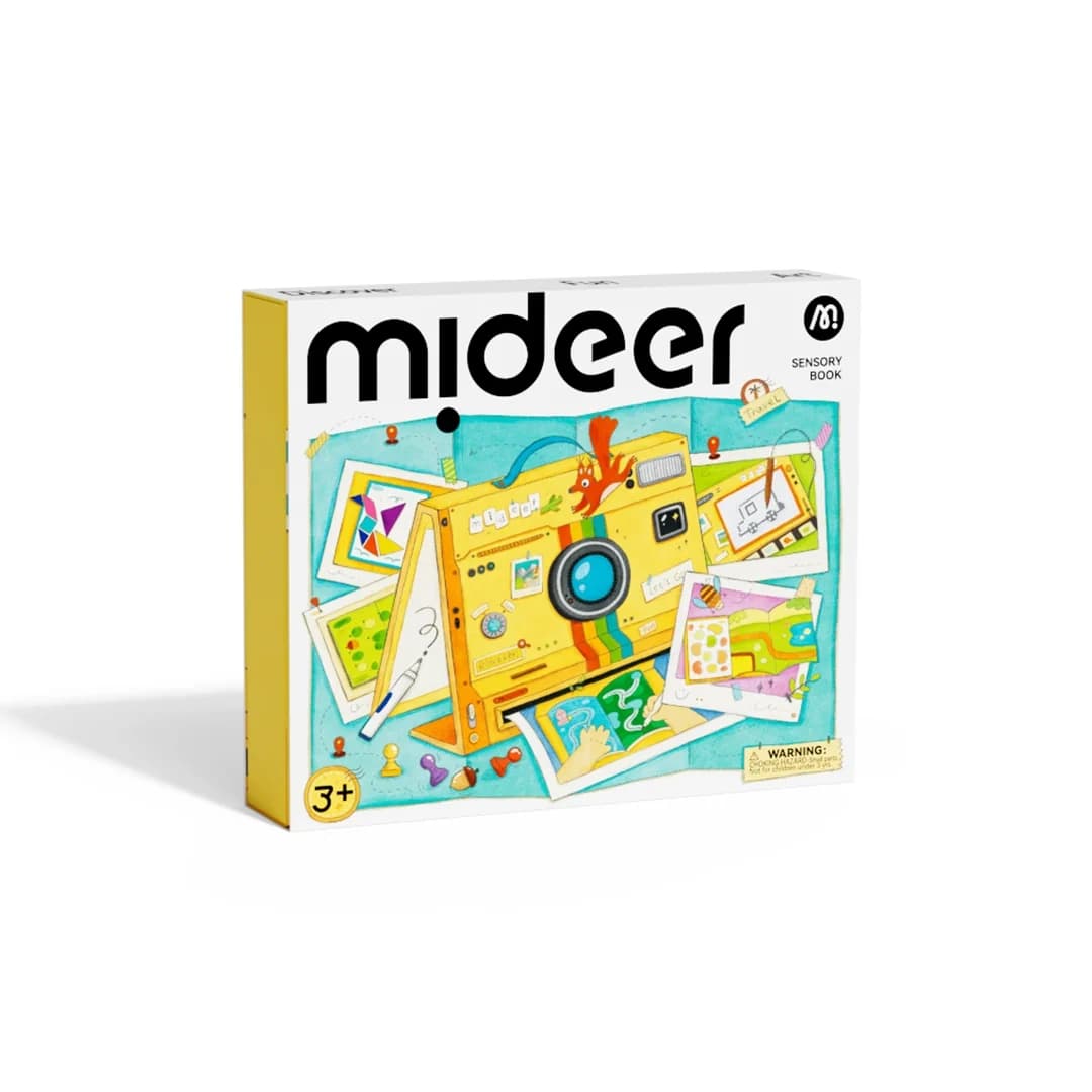 Mideer - 7-in-1 Sensory Book, by Mideer, sensory, ages 3+