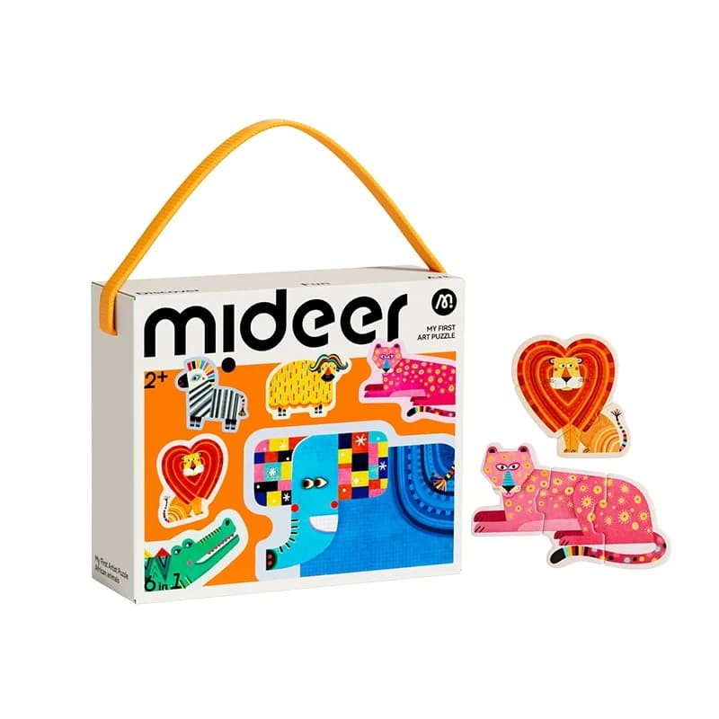 Mideer - My First Artist Puzzle: African animals, by Mideer, puzzles, ages 2+