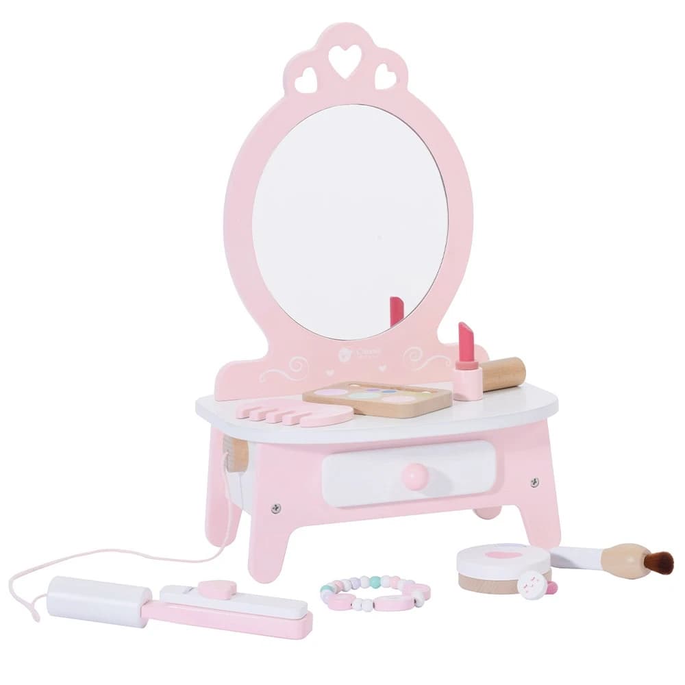 Classic World - Pink Dresser, by Classic World, wooden pretend toys, ages 3+