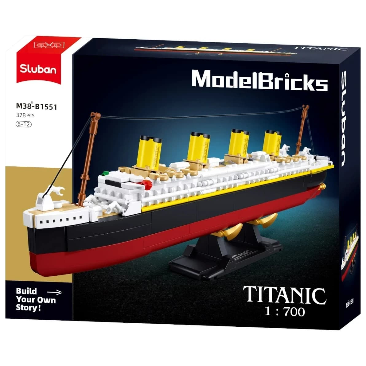 Sluban - Titanic Ship, by Sluban, building blocks, ages 8+