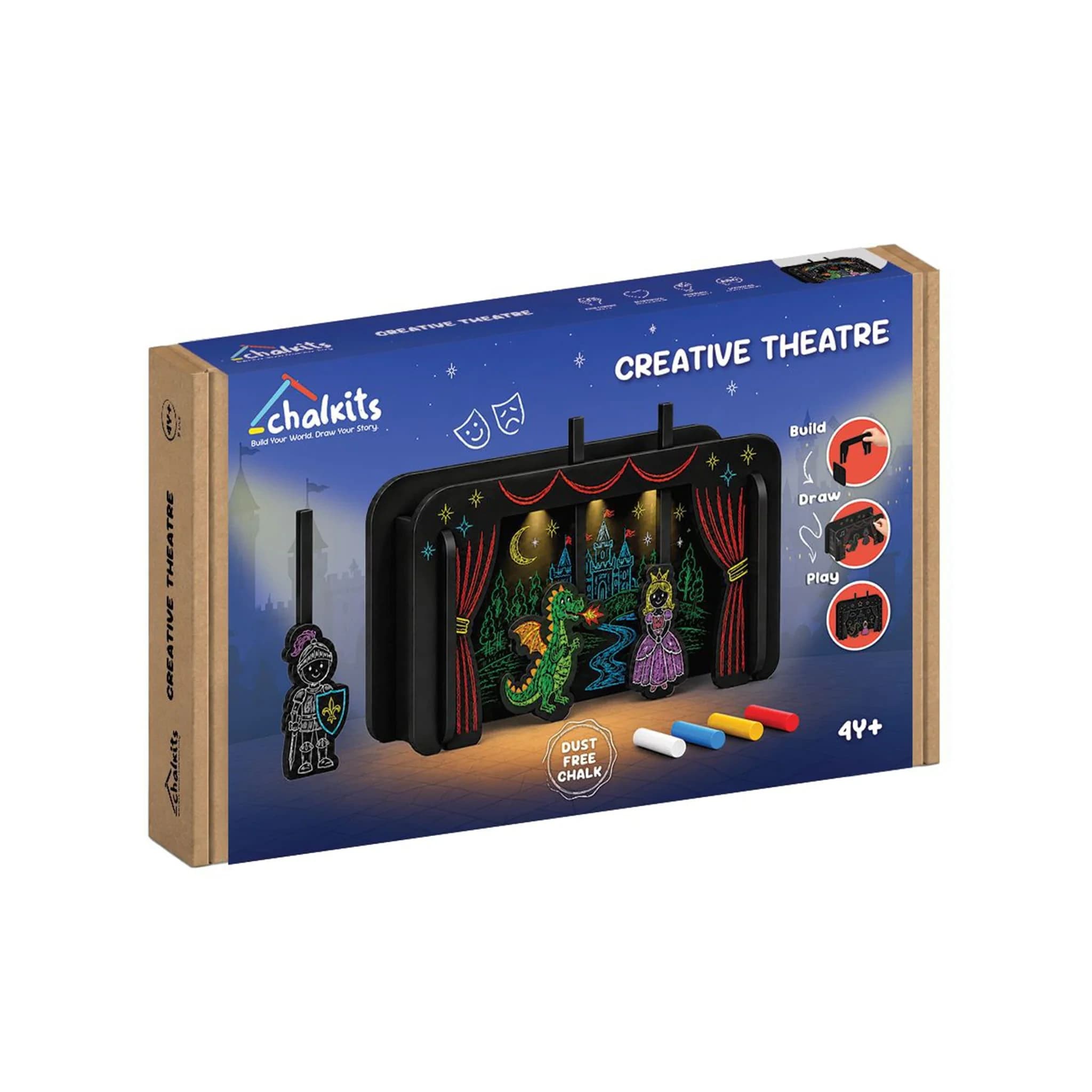 chalkits - Creative Theatre, by Chalkits, craft kits and accessories, ages 3+